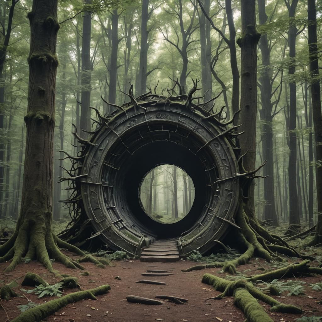 Supernatural Portal Opens in Haunted Forest