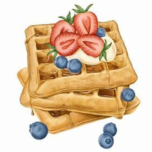 AI Generated Waffle Image