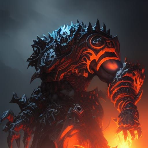 Darksiders Chaos Eater: Dark Fantasy Concept Art