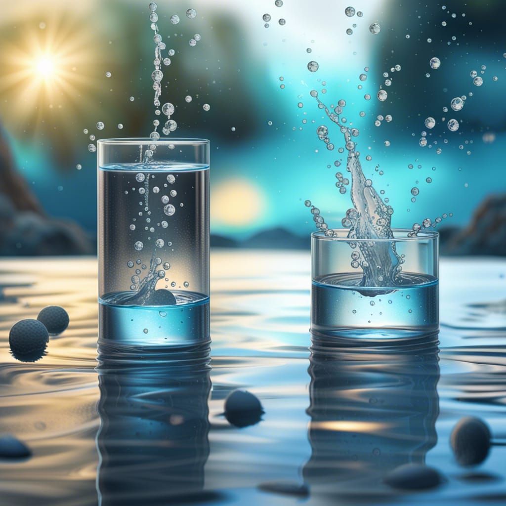 Omimimo Pure Water Game Logo on Cardano