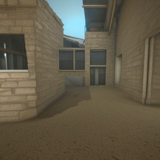 3D Game Render with Advanced Shading Effects