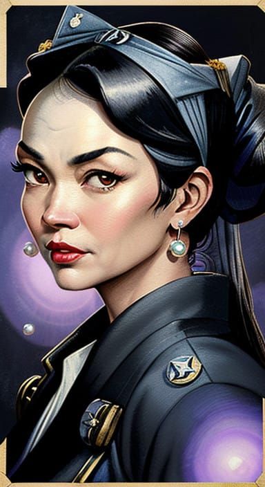 Rosie the Riveter Inspires Starfleet Officer in a Fanciful P...