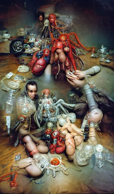 Surreal Dolls Conjure a Medicine Man