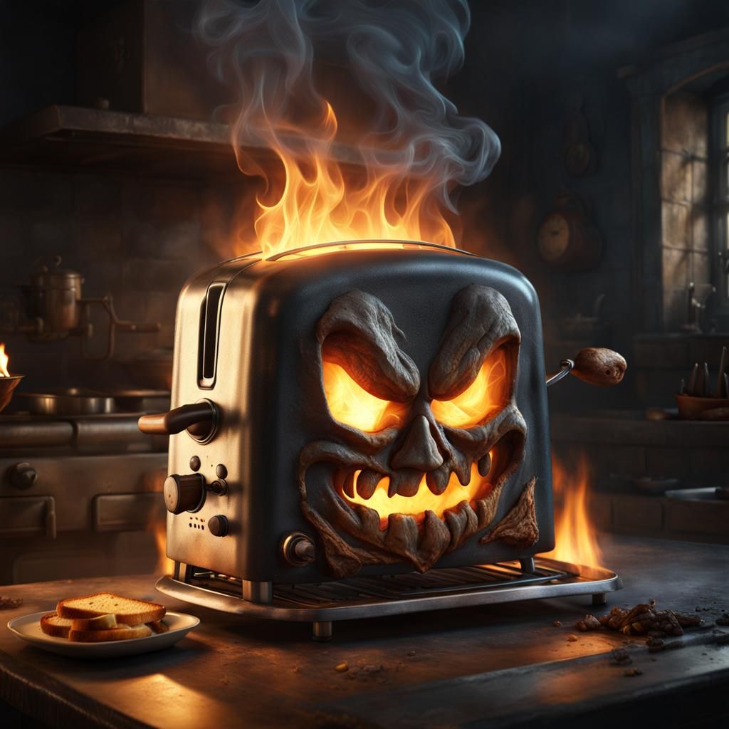 Angry Anthropomorphic Toaster in Urban Fantasy Horror