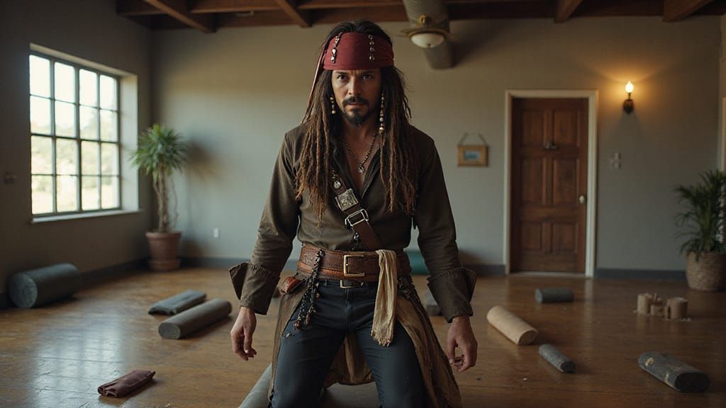 Pirates of the Caribbean do Pilates