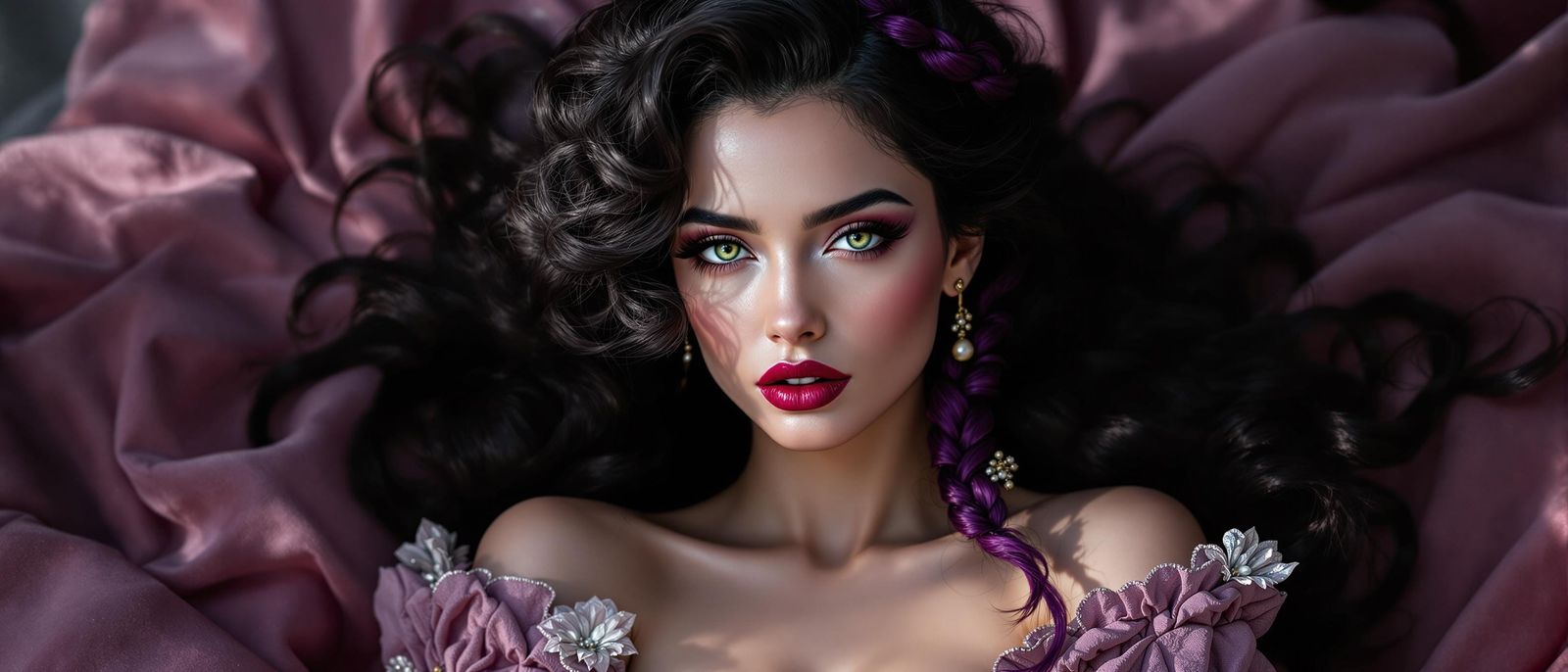 Elegant Victorian Portrait in Photorealistic Style