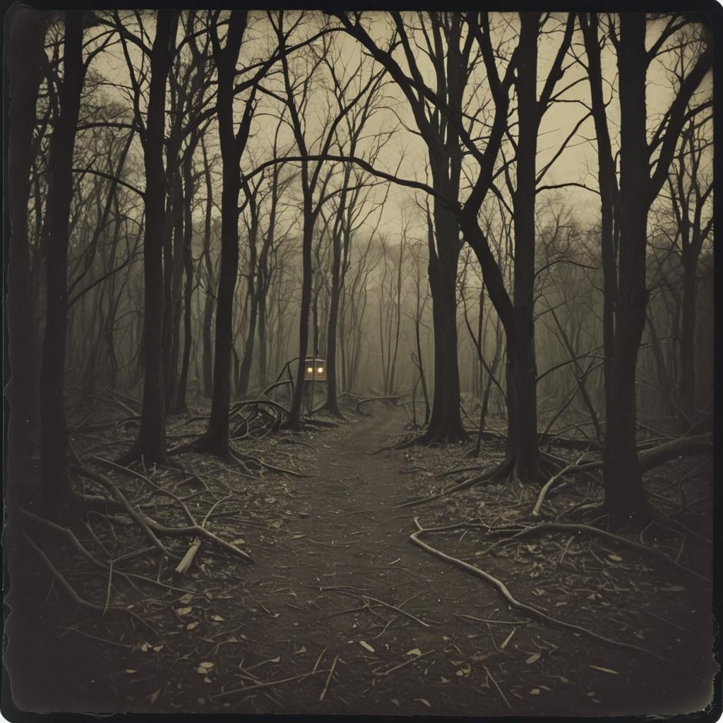 Surreal 1960s Polaroid in Kodachrome Style