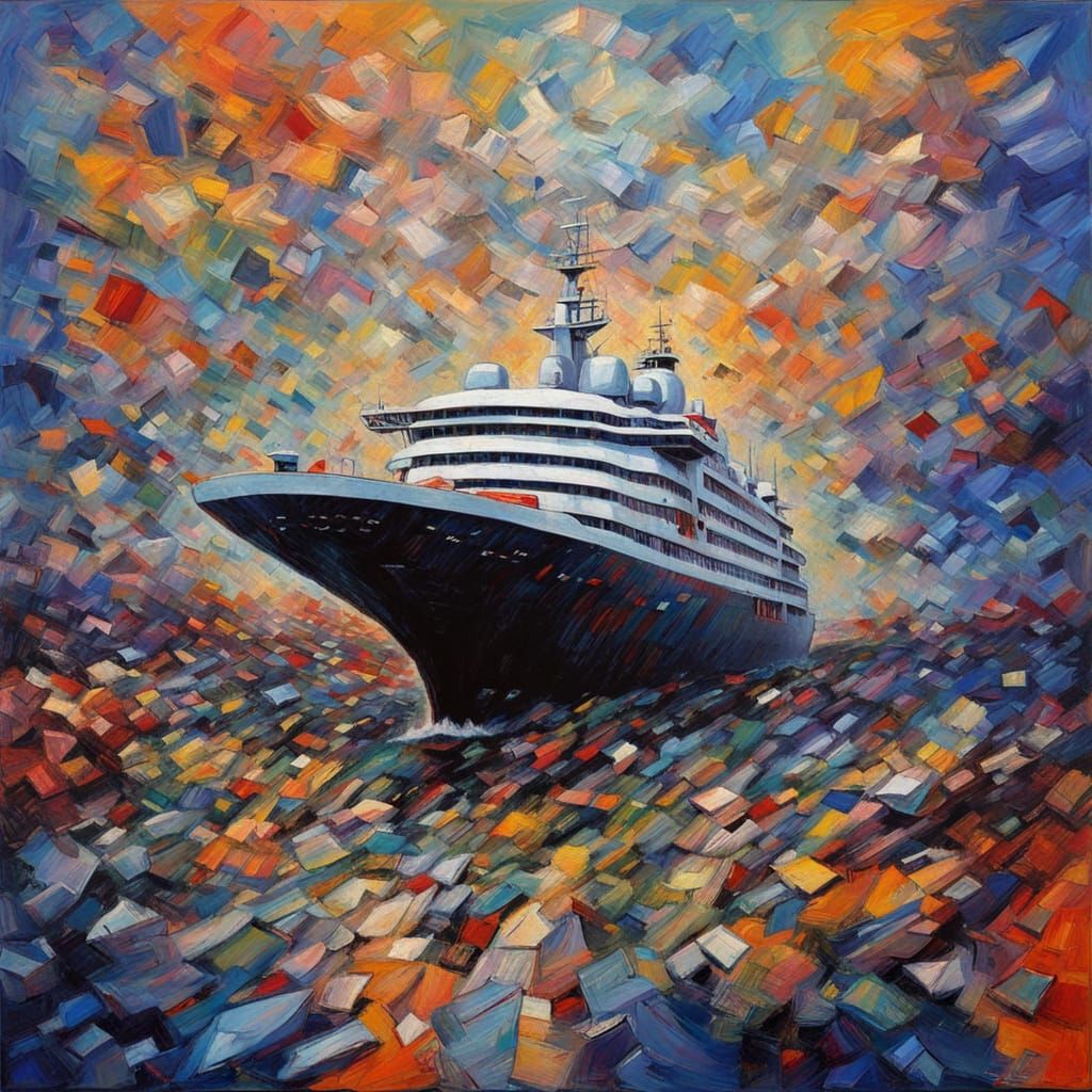 Cosmic Starship in Turbulent Existential Vortex