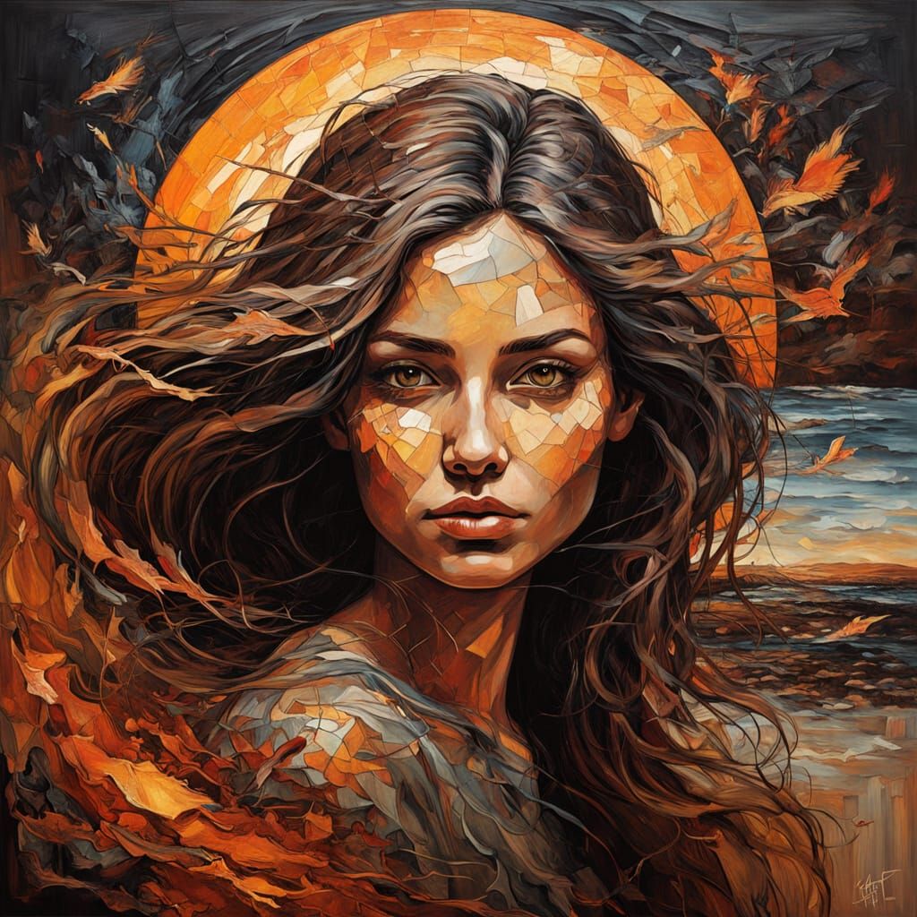 Dreamlike Surrealism in Impasto Oil Paintings: A Mystical Wo...