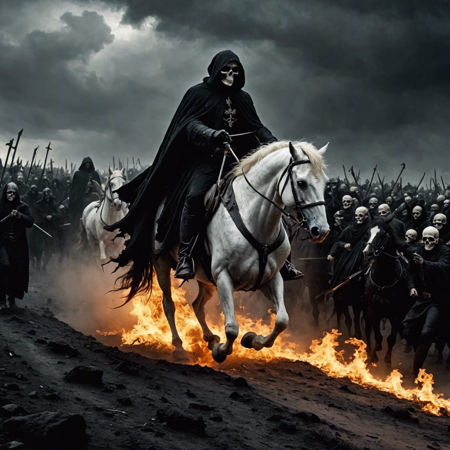 Armageddon! He Gathers His Warriors For The Final Fight!