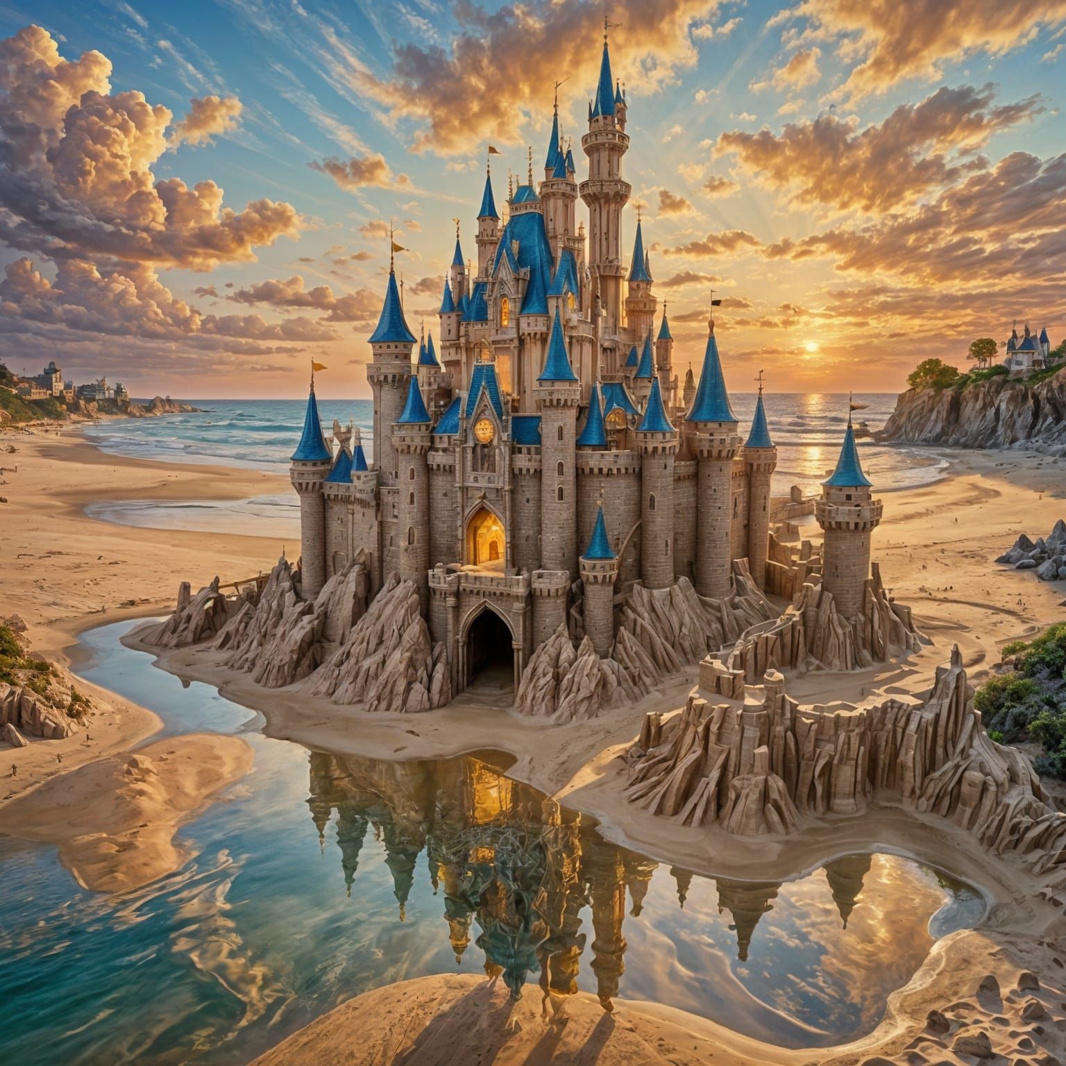 The biggest sandcastle