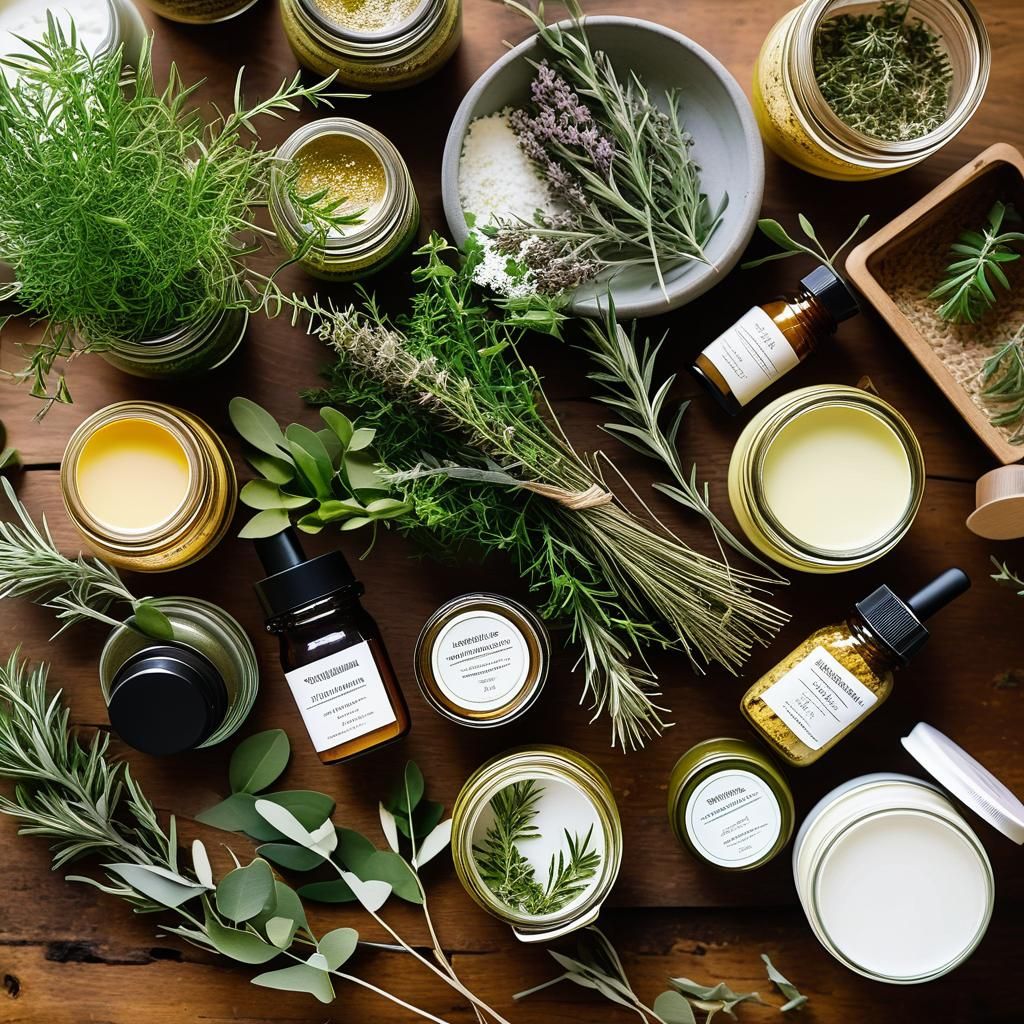 Vibrant Natural Skincare Workshop in Warm Golden Light