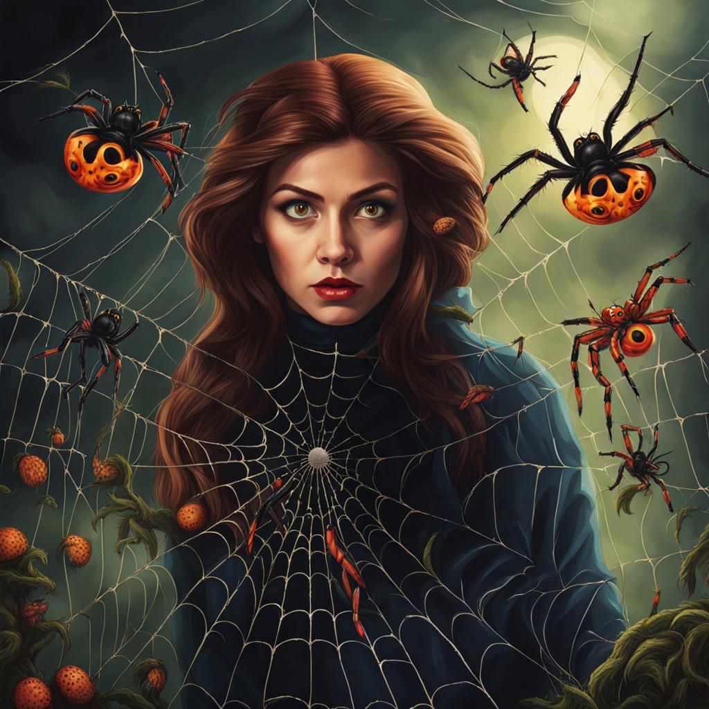 Eerie Woman's Disturbing Spider Obsession