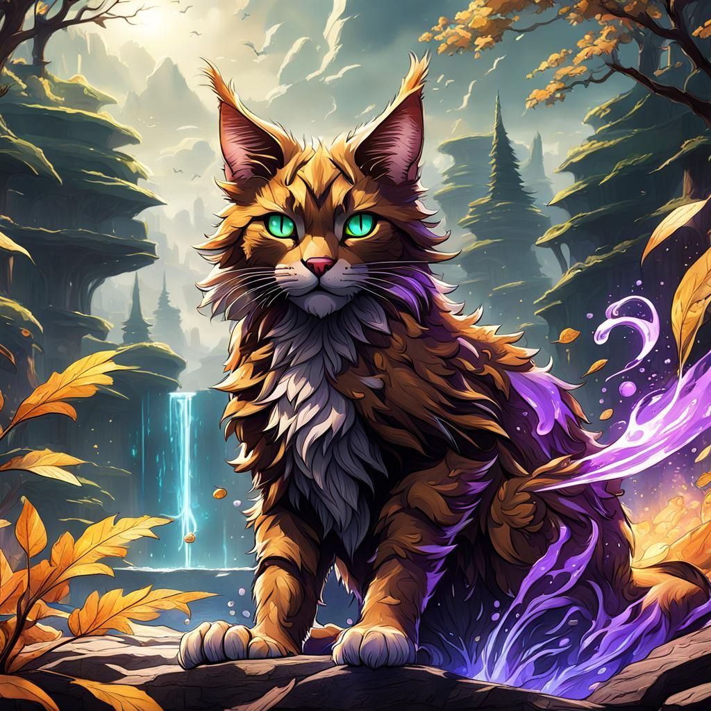 Leafpool Warrior Cats Matte Painting