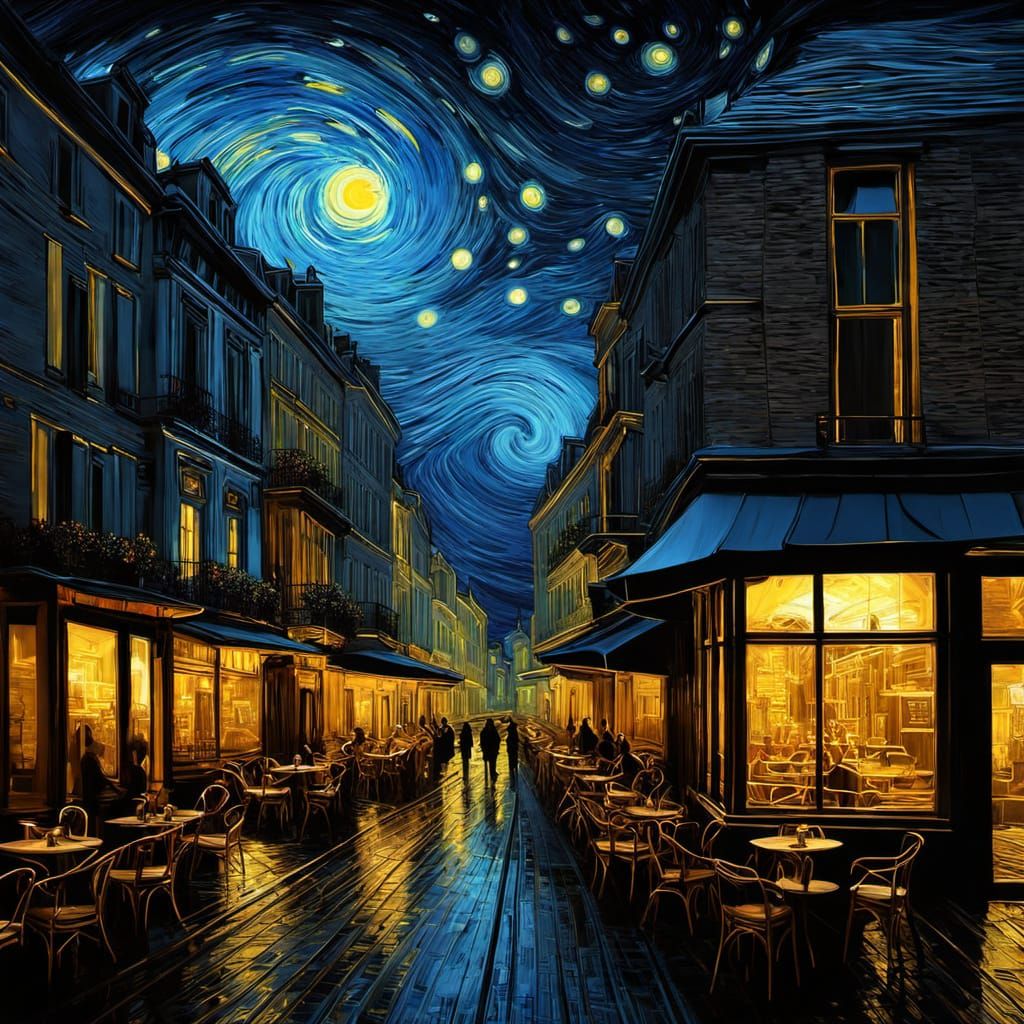 Café Terrace at Night