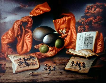 Still Life on Wood