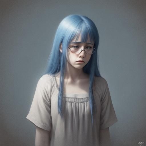 Evocative AI Rendition of the Emotion Sadness