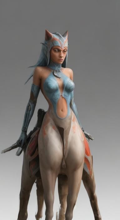 Ethereal Fantasy Hybrid: Graffiti Art Fusion