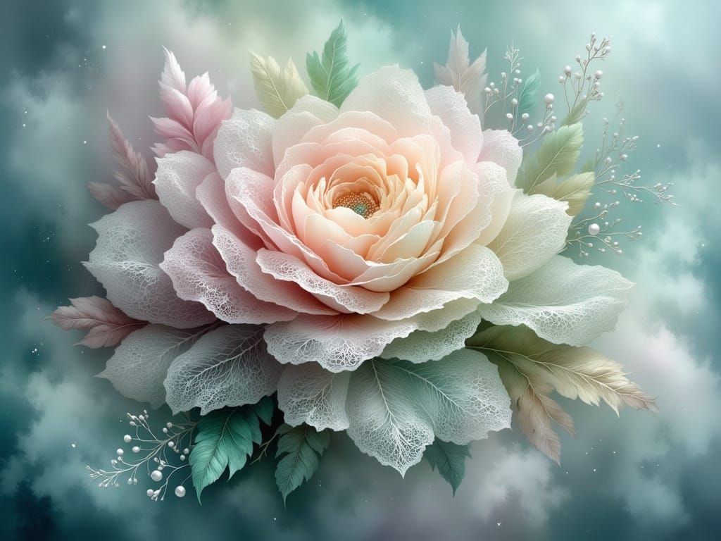 Ethereal Lace Fantasy Bloom