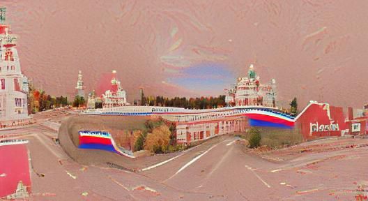 AI Interpretation of Russia