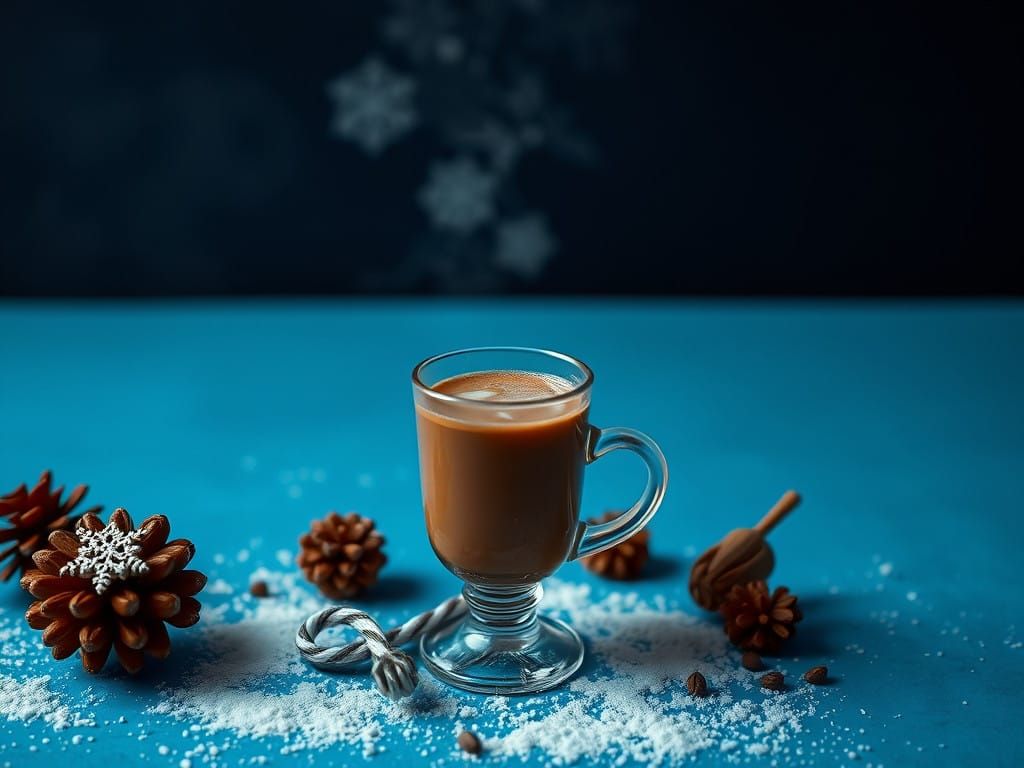 Christmas Cocoa in Dark and Smoky Brown