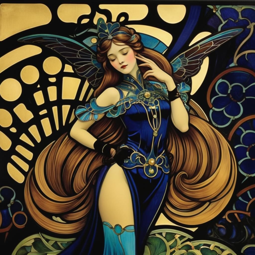 Elegant Art Nouveau Design