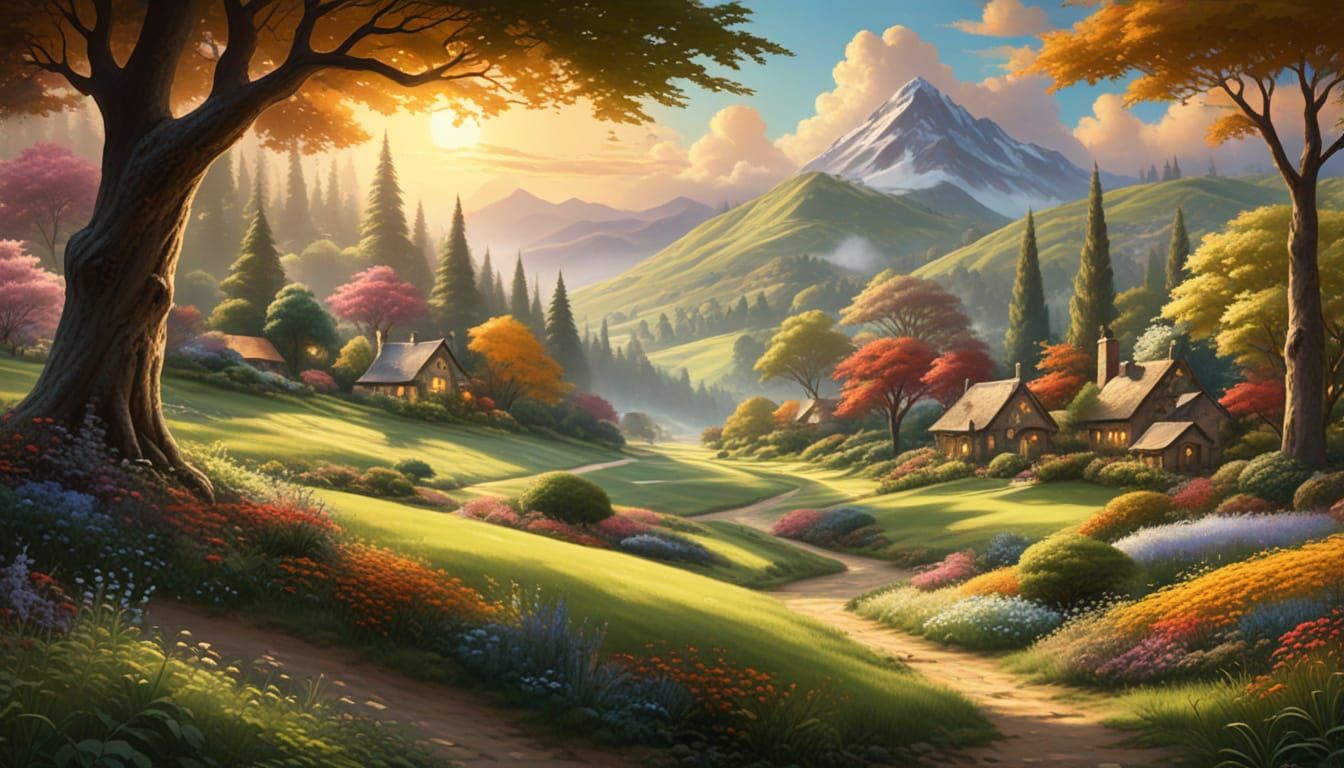 Uplifting Vision of Interconnected Community in a Vibrant Ga...