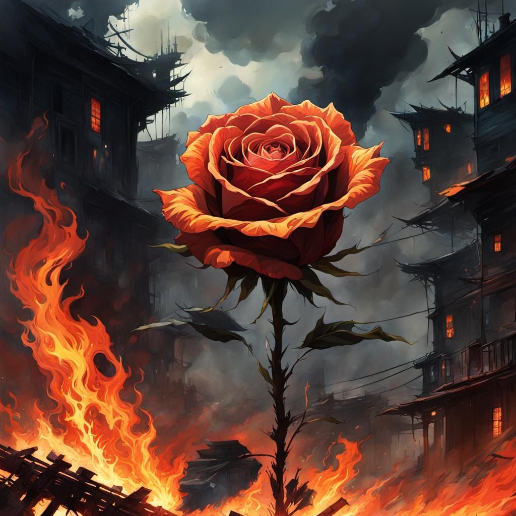 Blazing Rose of Rebirth