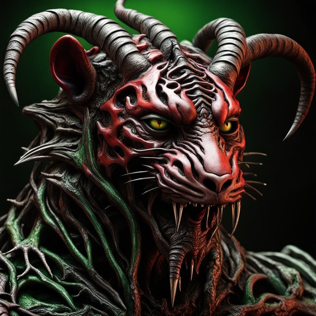 Undead Tiger Goat: Gothic Mephistopheles in Unreal Engine