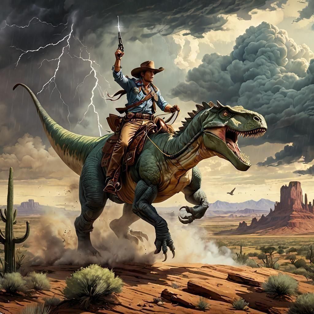 Tex Hawthorne and Thunder Lizard