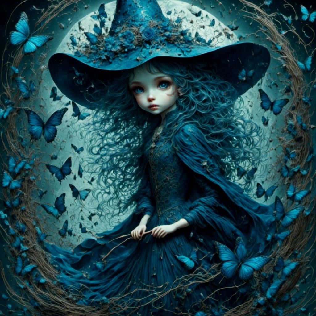 Blue Witch Descends Into Vapor Glass Madness