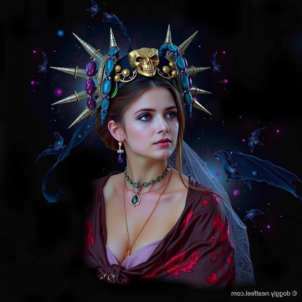 AI Exploration of Femininity in Abstract Art