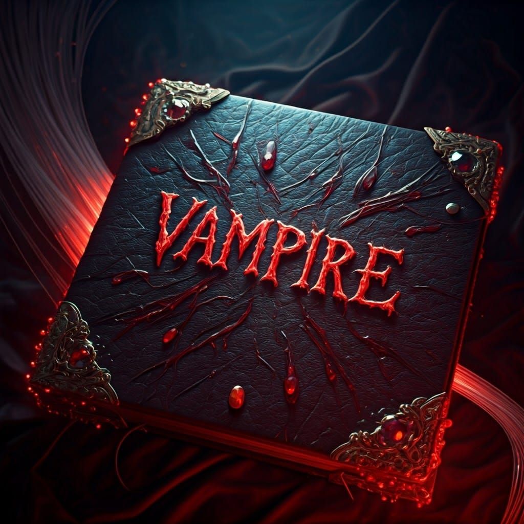 Ethereal Vampire Codex Radiates Otherworldly Energy