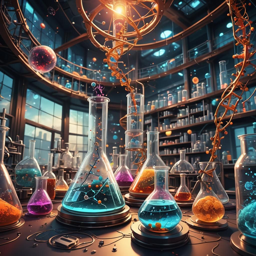 Data-Driven Insights in Life Sciences in Digital Art