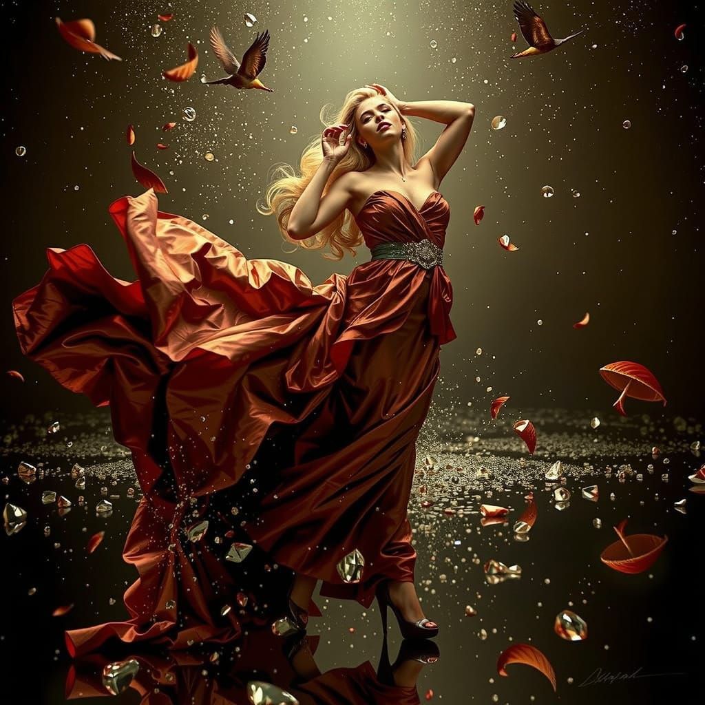 Abstract Infinity: Hyperrealistic Swirling Glory