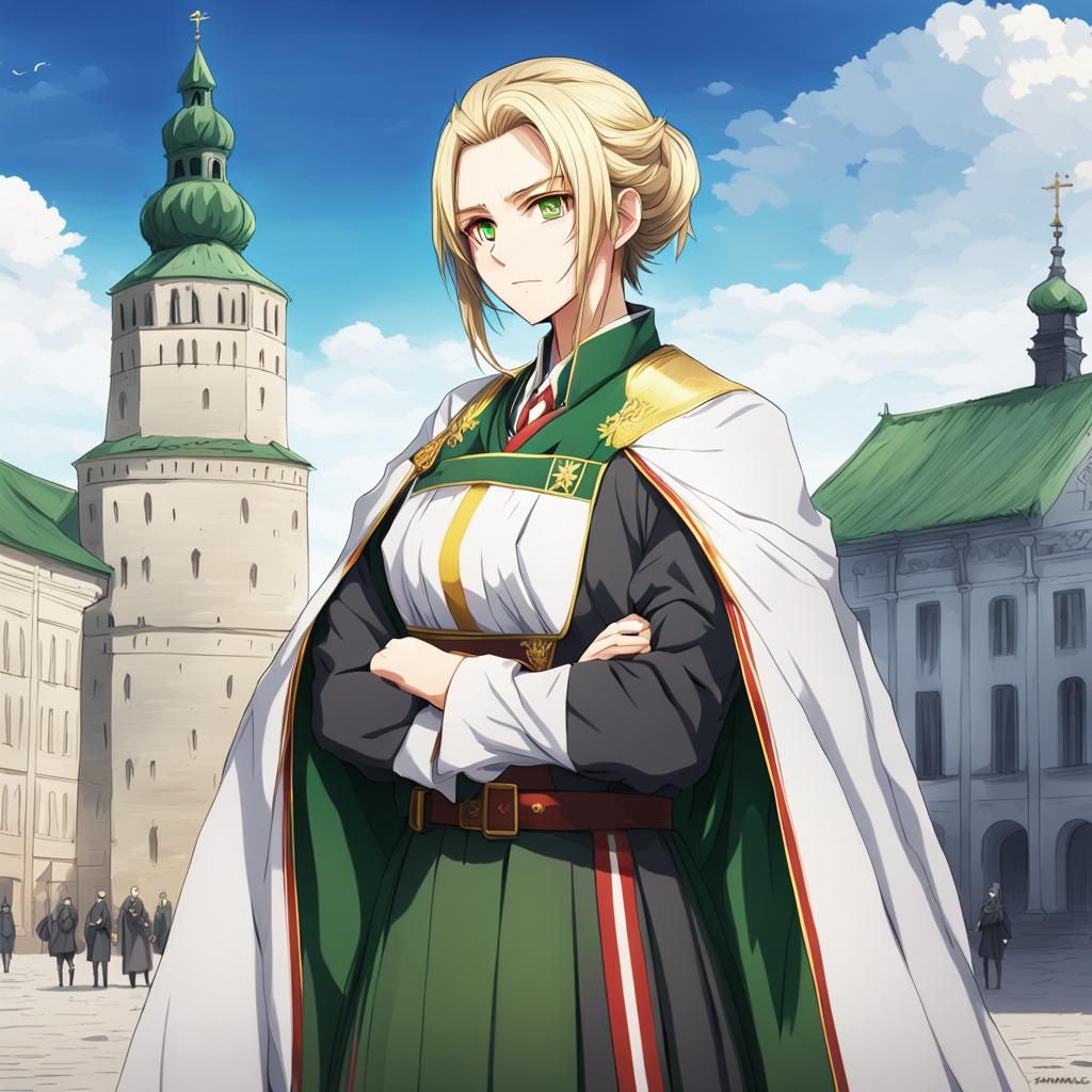 Lithuania Personified as Anime Character