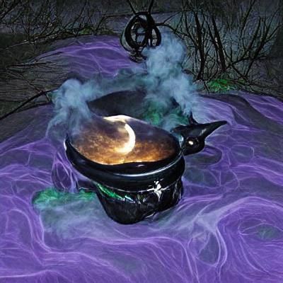 Potion Brewing: Digital Art Illustration