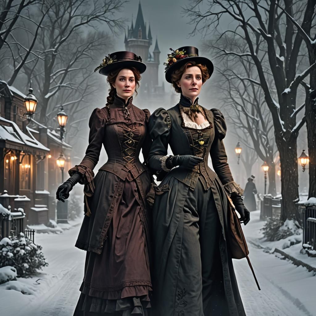 Victorian Adventures: Disney Movie Poster in 64k