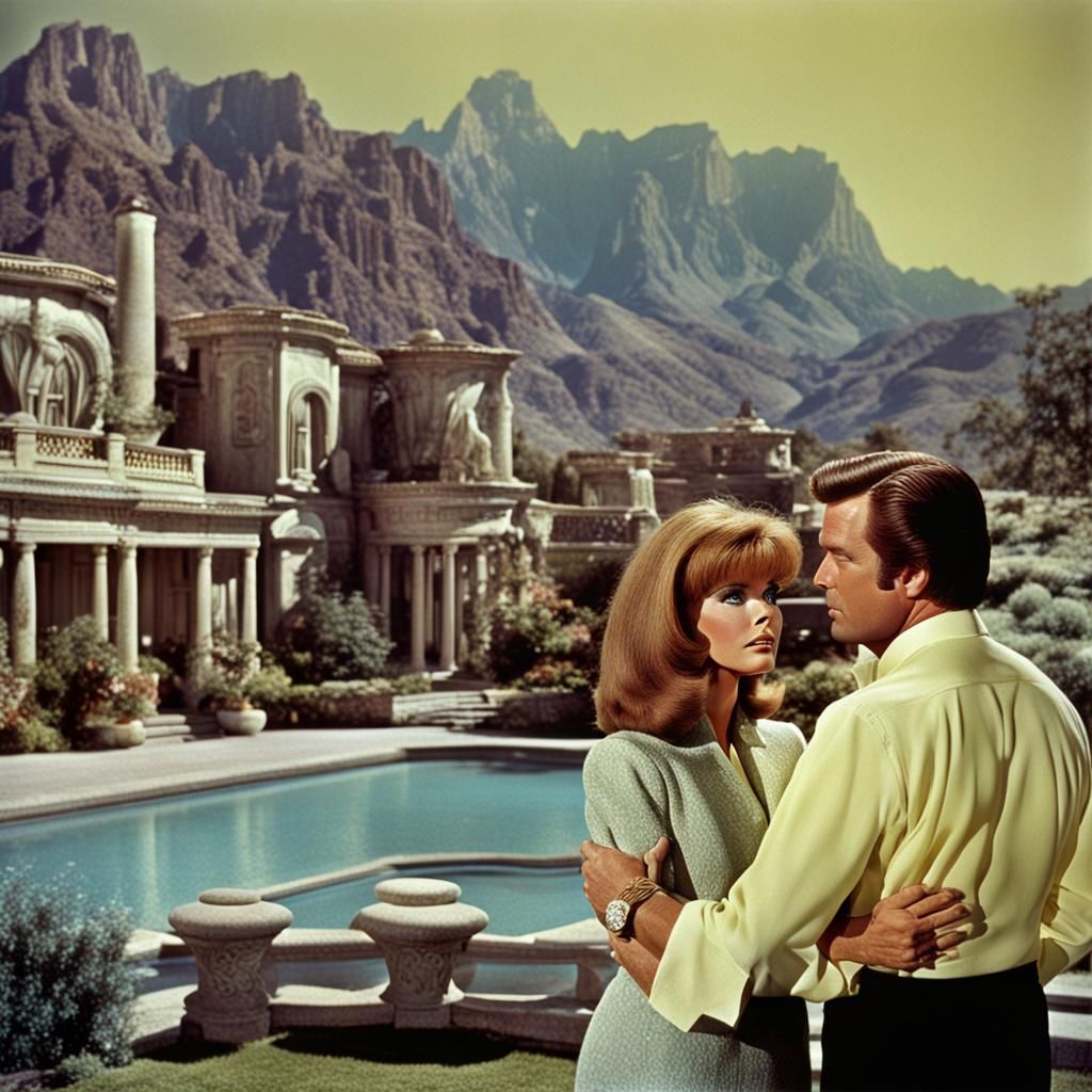 Robert Wagner and Stephanie Powers: Matte Painting