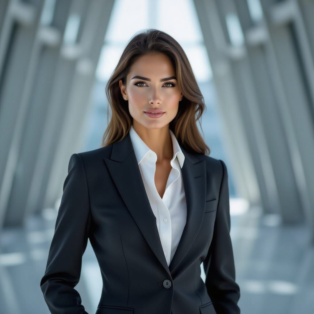 Powerful CEO Portrait in LaChapelle Style