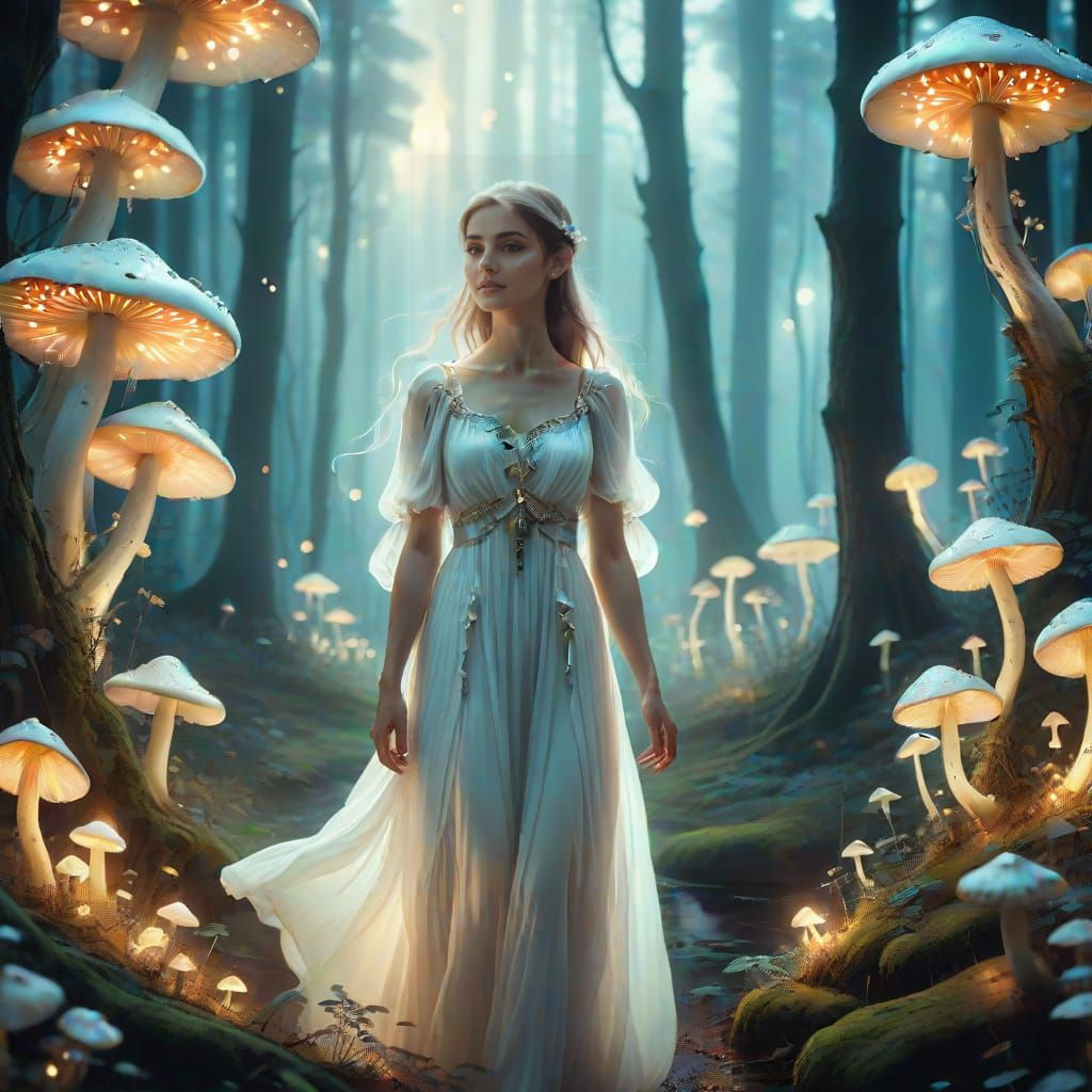 A Deserted, Ancient Gum Arabic Tree