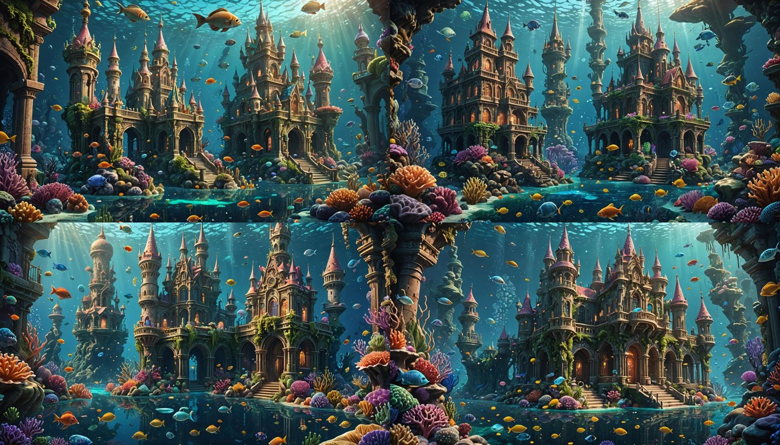 Ethereal Mermaid Kingdom: Fantasy Art in Unreal Engine