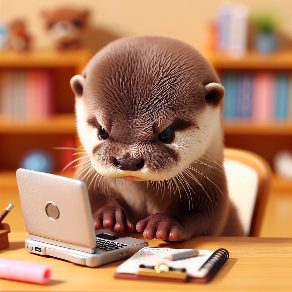 Otter Emails from Home Office