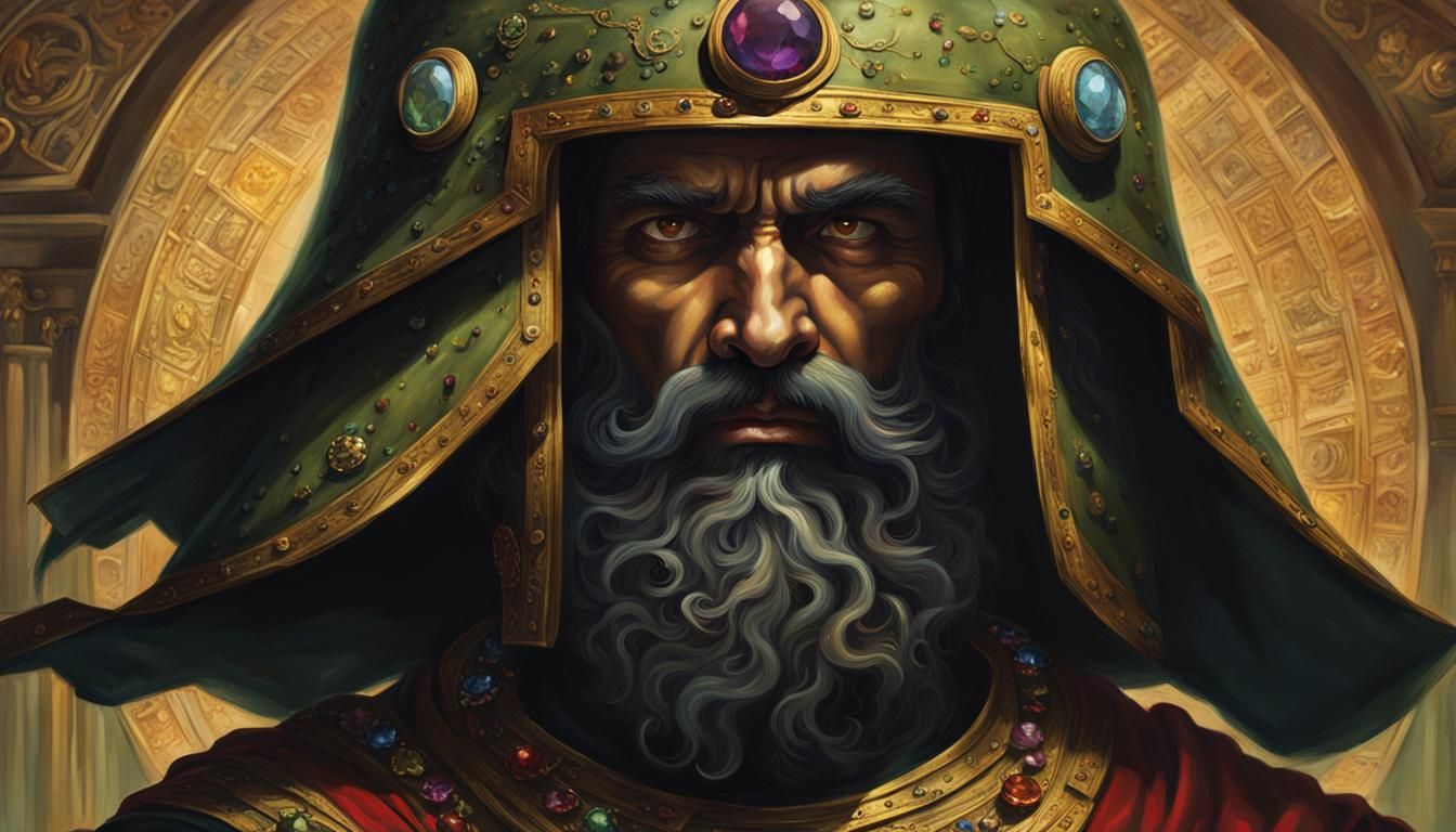 Pluto, Ruler of the Dead, in Dark Realism