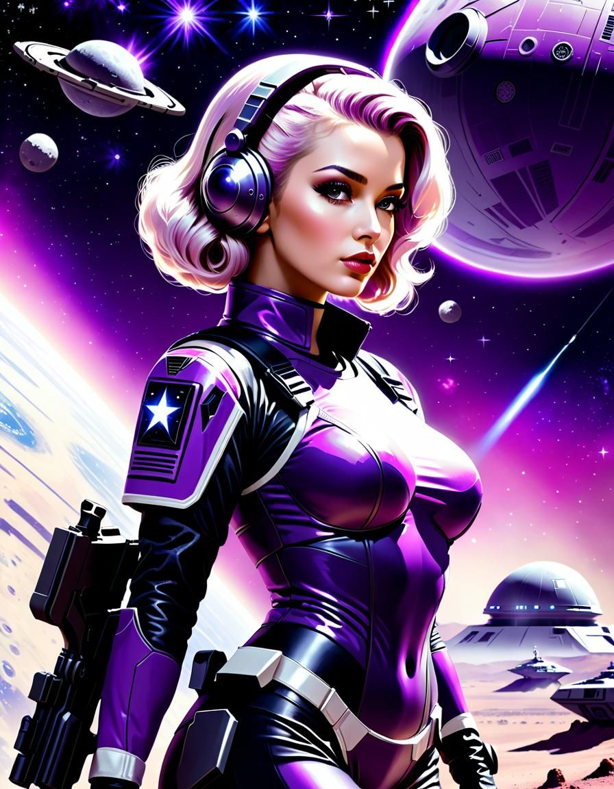 Space Marine Pinup
