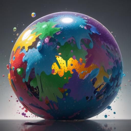 Candy Wonderland Woman in 3D Digital Art Style