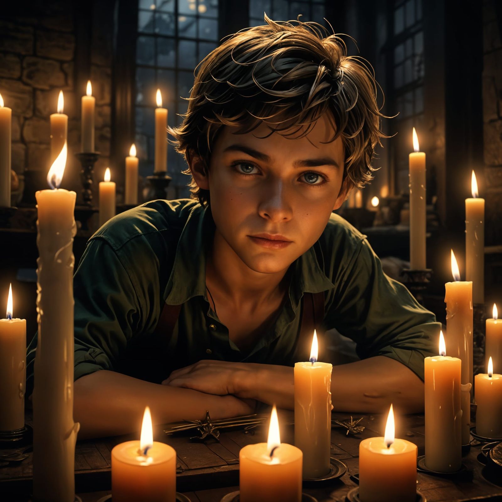 Peter at Neverland