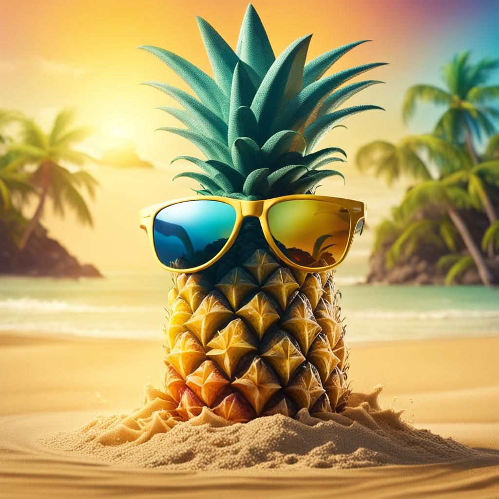 Cool pineapple
