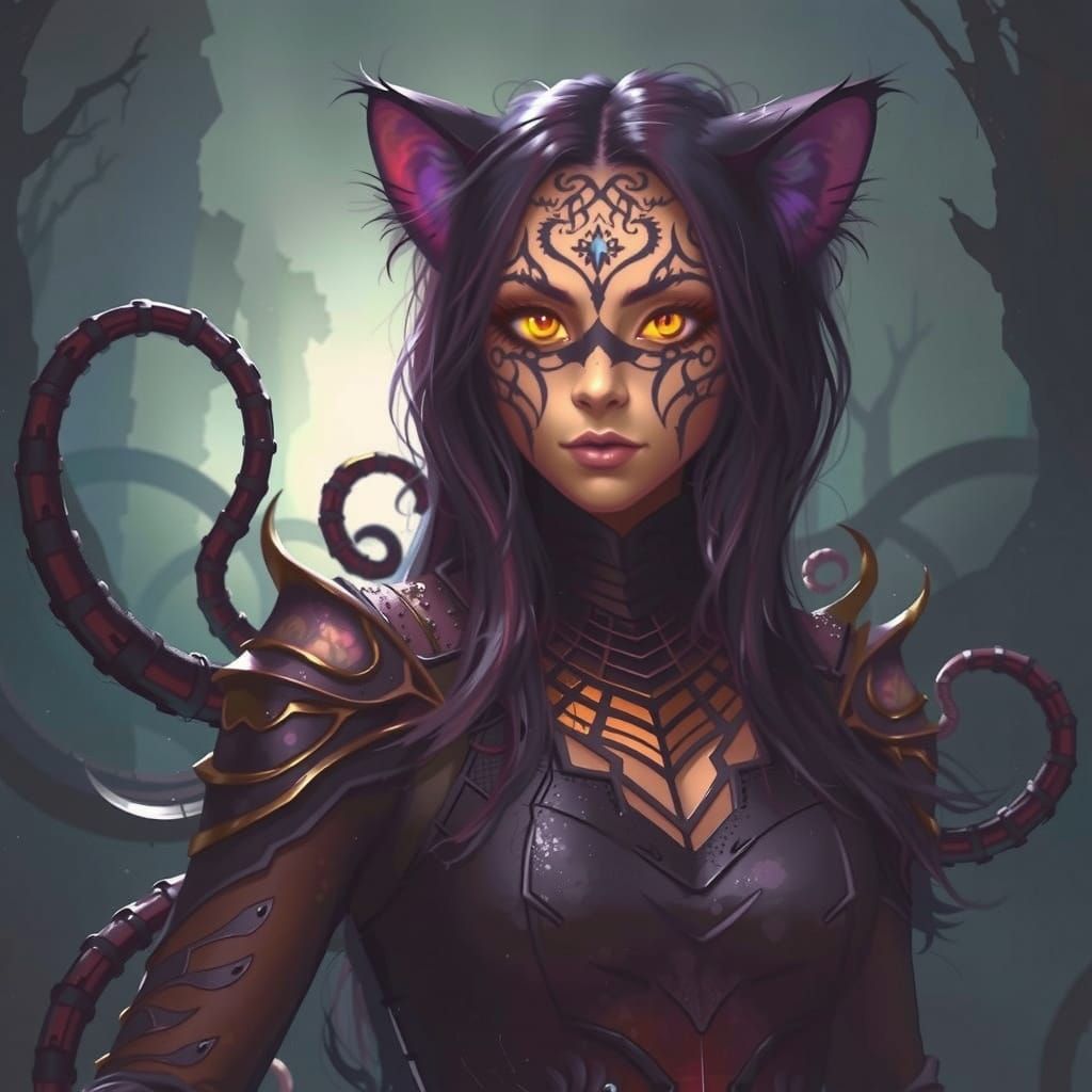 A Night Spider character study