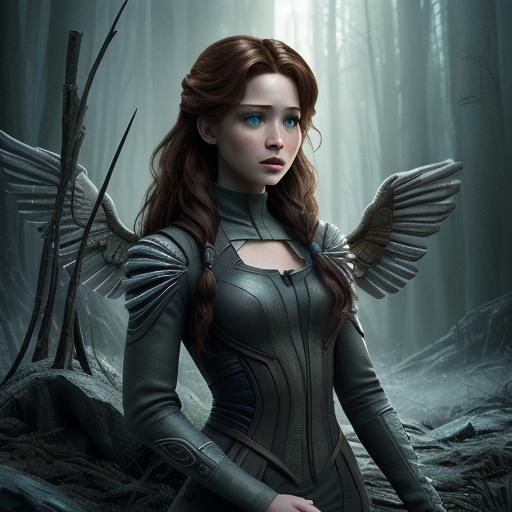 Belle in the Hunger Games: Digital Matte Painting